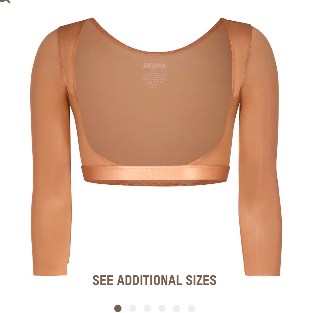 SKIMS open bust arm shaper